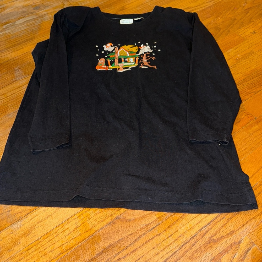 Vintage Colleen’s Collectables Halloween Long Sleeve Size S